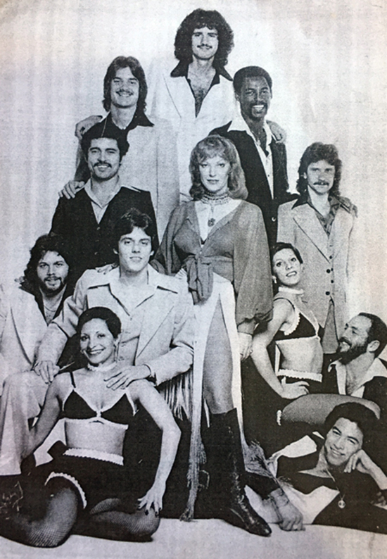 A primeira formação do Andrea True Connection, 1979
