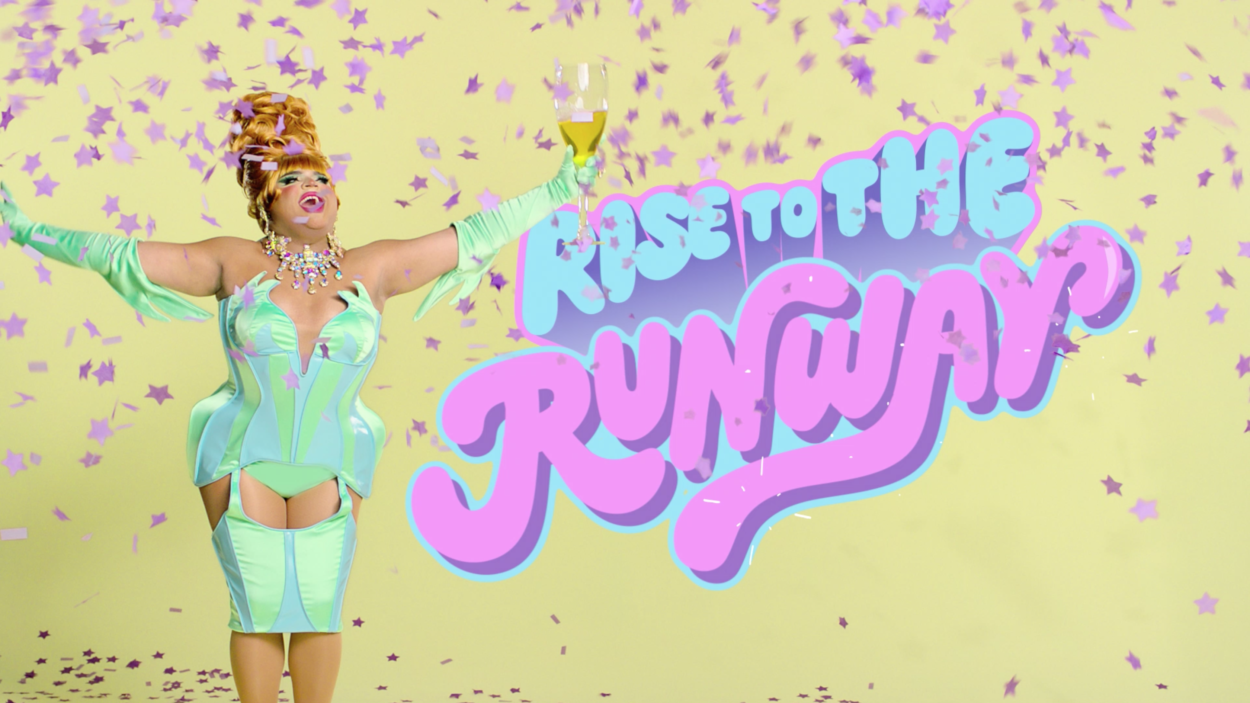 Um dos letterings criados por Leandro para o vídeo promocional da 13ª temporada de RuPaul’s Drag Race –
